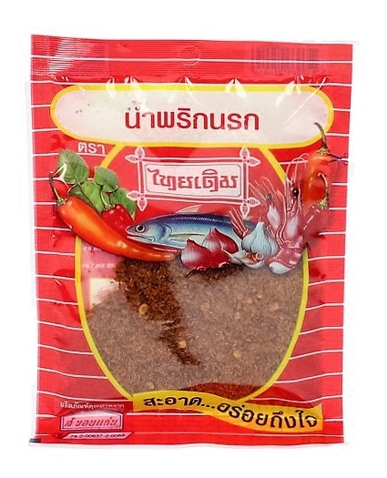 Chilli pestati con pesce in polvere (Narok) - Thai Derm 28 g.